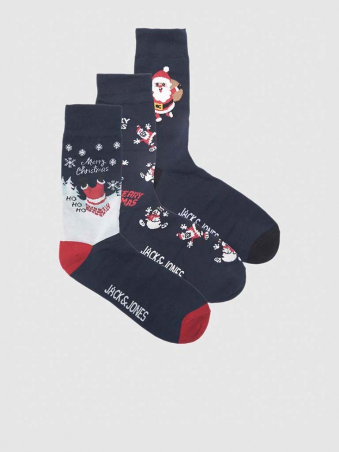 Calcetines Hombre Azul Marino Jack & Jones