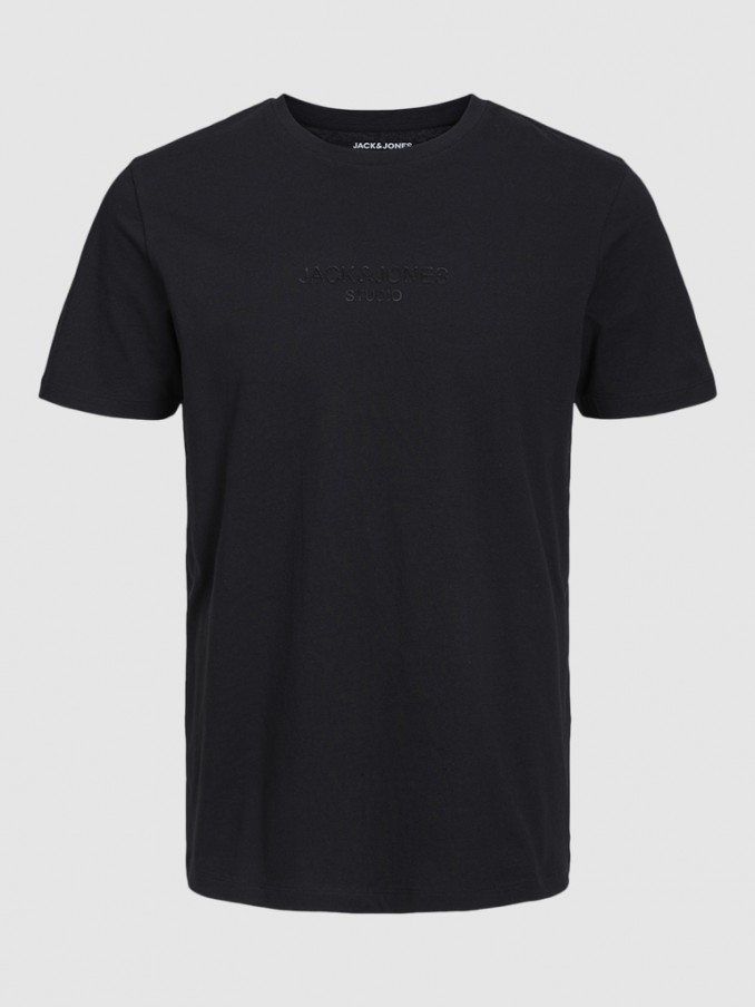 Camiseta Hombre Negro Jack & Jones