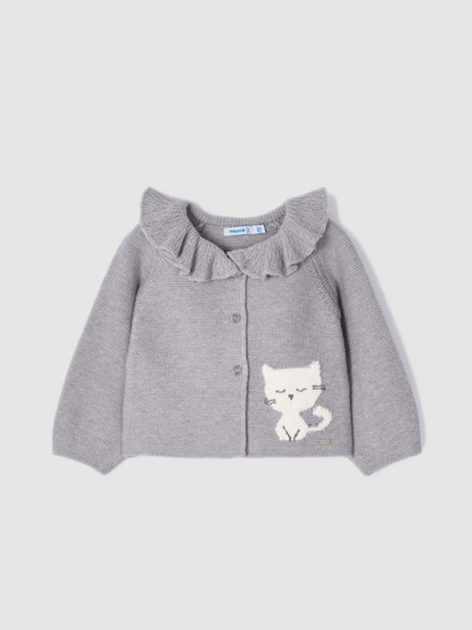 Chaqueta Niña Gris Mayoral