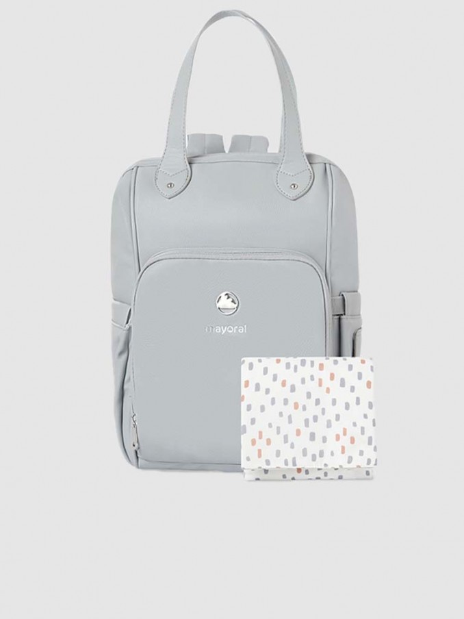 Backpack Baby Boy Light Gray Mayoral