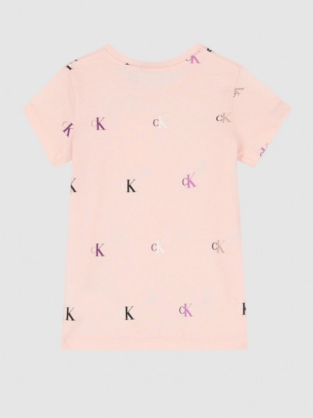 T-Shirt Girl Calvin Klein T-Shirt Girl Calvin Klein