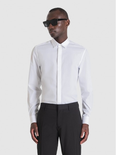 Camisa Hombre Blanco Antony Morato