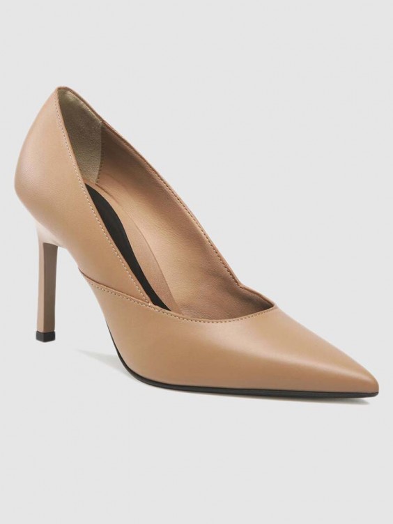 Calvin klein hot sale tan pumps