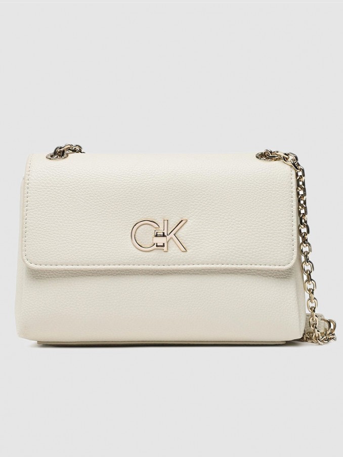 Handbag Woman White Calvin Klein