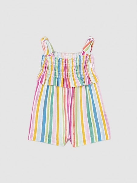 Overall Baby Girl Stripes Mayoral