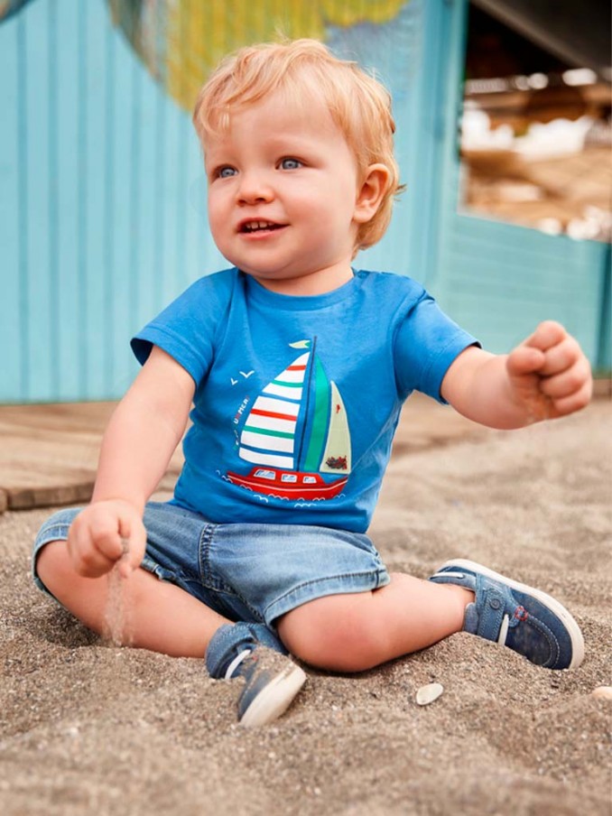Calção Bebé Menino Soft Denim Mayoral