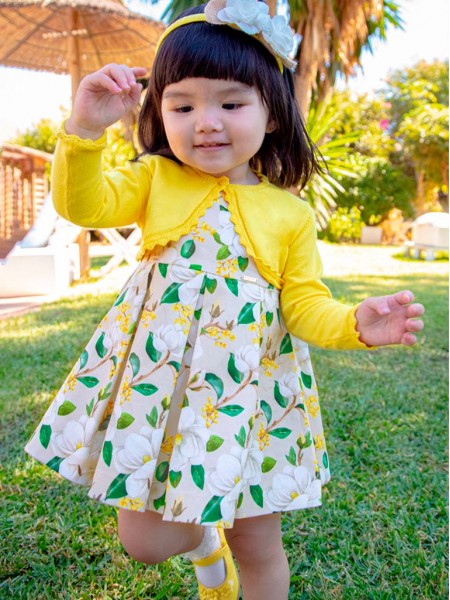 Dress Baby Girl Floral Mayoral