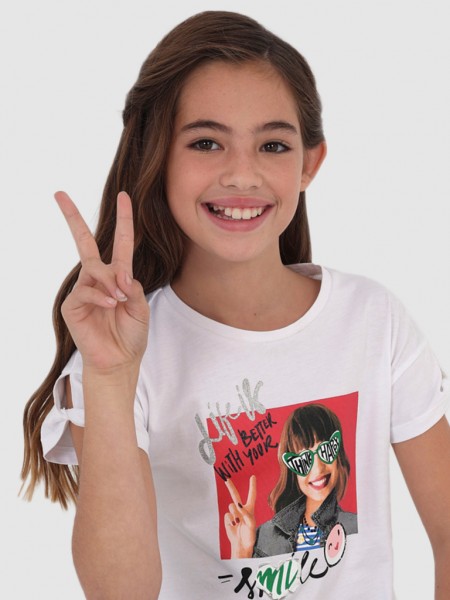 Camiseta Niña Mayoral Camiseta Niña Mayoral