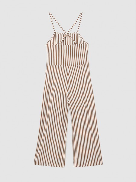 Overall Girl Stripes Mayoral