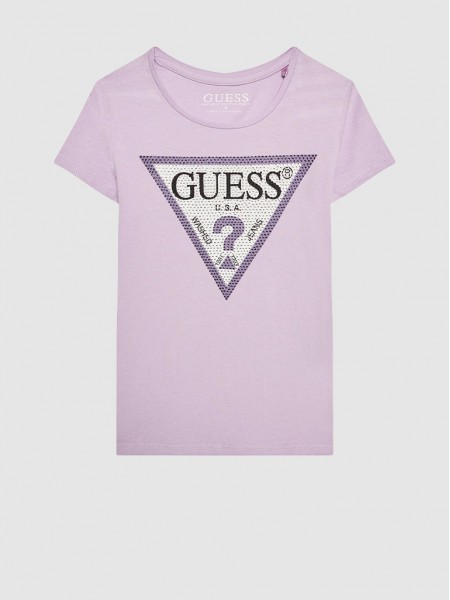 T-Shirt Menina Organic Guess