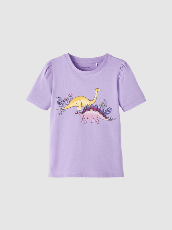 T-Shirt Girl Lilac Name It