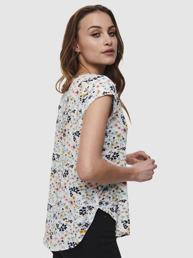 Blusa Mujer Blanco Only