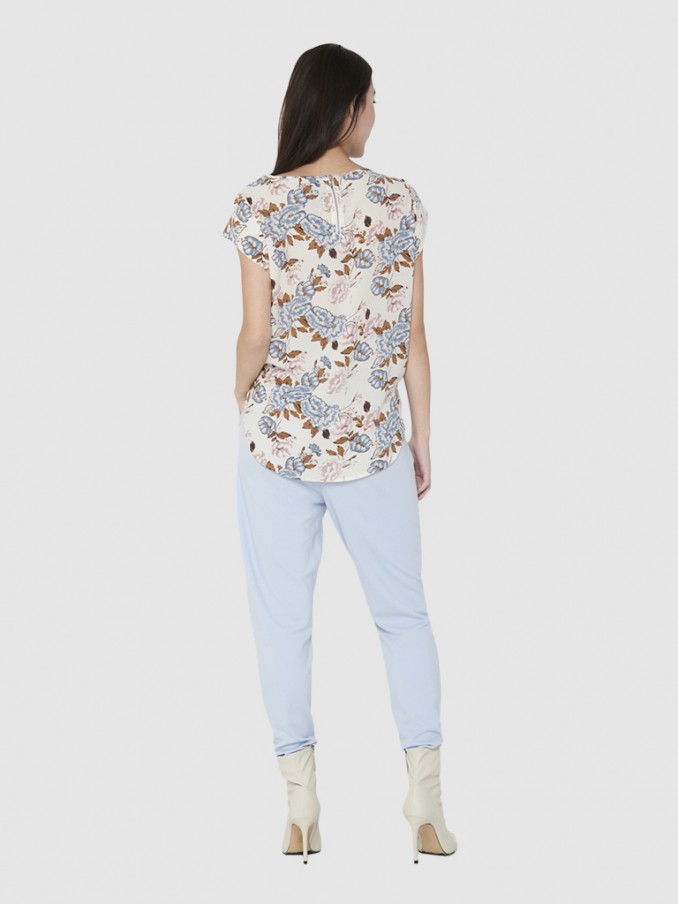 Blusa Mujer Crema Only