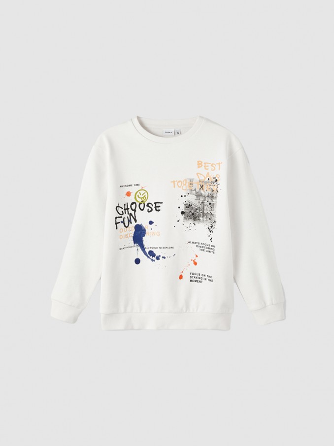 Sweatshirt Nio Blanco Name It