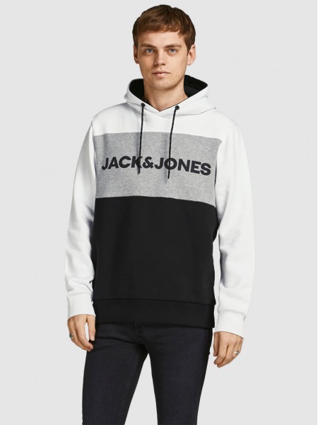 Sweatshirt Hombre Negro Jack & Jones