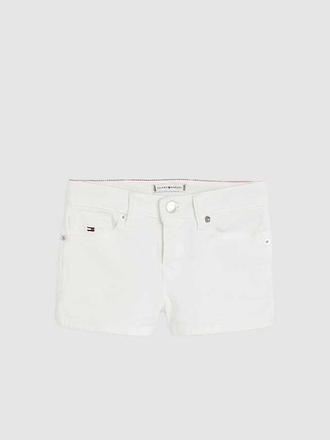 Shorts Girl White Tommy Jeans Kids