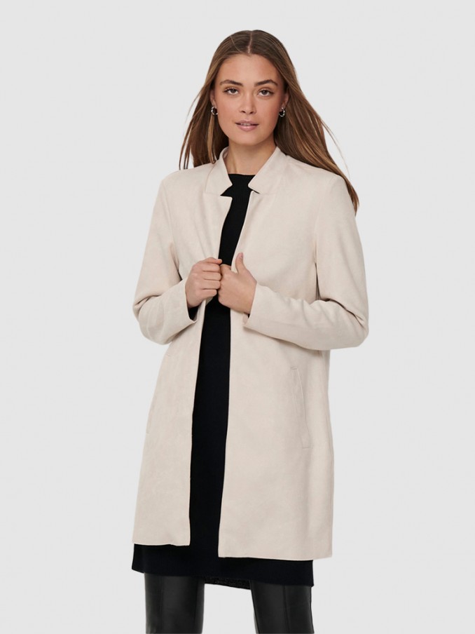 Chaqueta Mujer Crema Only
