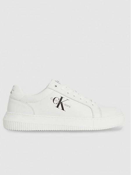 Tenis Hombre Blanco Calvin Klein