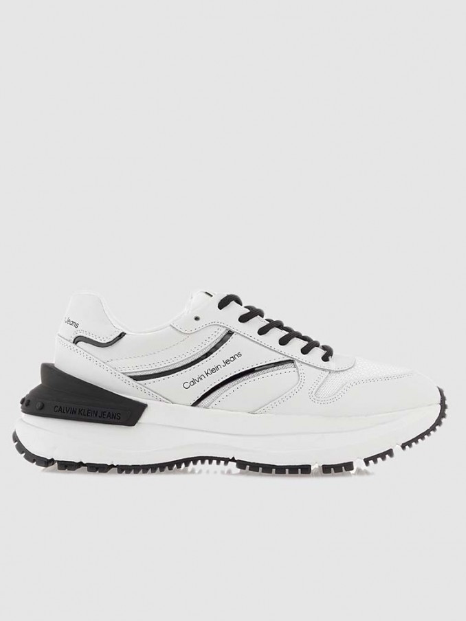 Tenis Hombre Blanco Calvin Klein