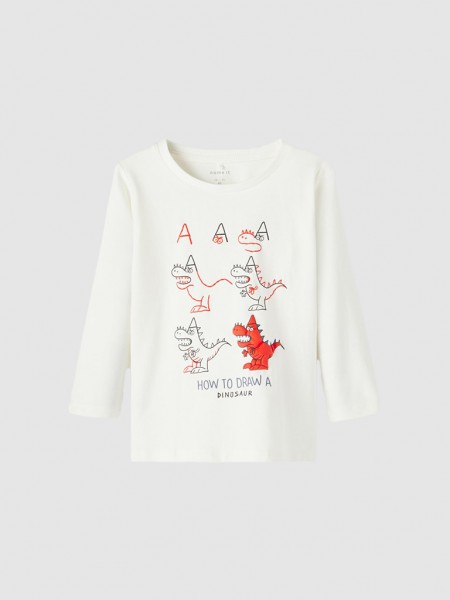 Sweatshirt Nio Crema Name It