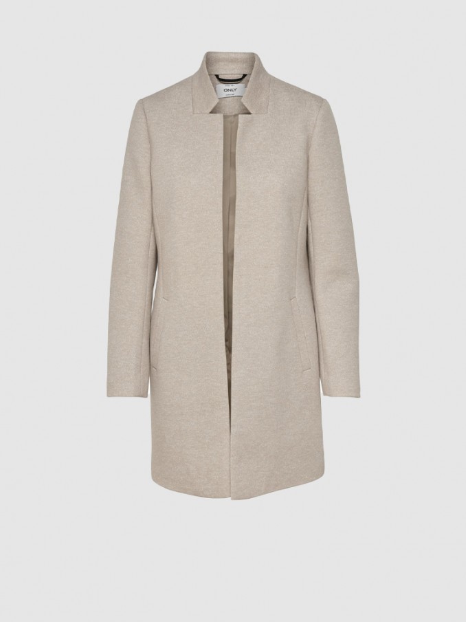 Jacket Woman Beige Only
