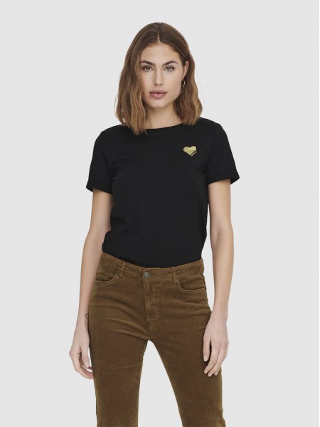T-Shirt Woman Black Only