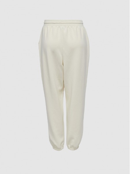 Pants Woman Cream Only