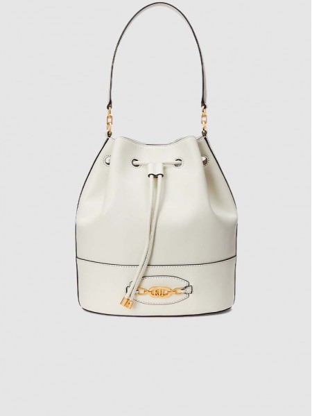 Handbag Woman Cream Polo Ralph Lauren