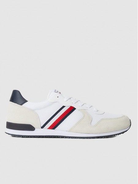 Tenis Hombre Blanco Tommy Jeans