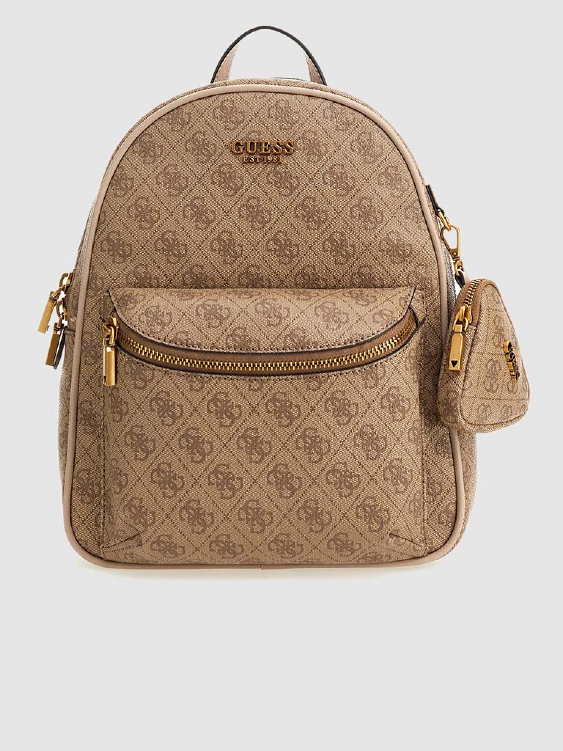 Guess Wanderluxe Tan Flip Backpack Backpack Guess Milano | Sneak main image 2