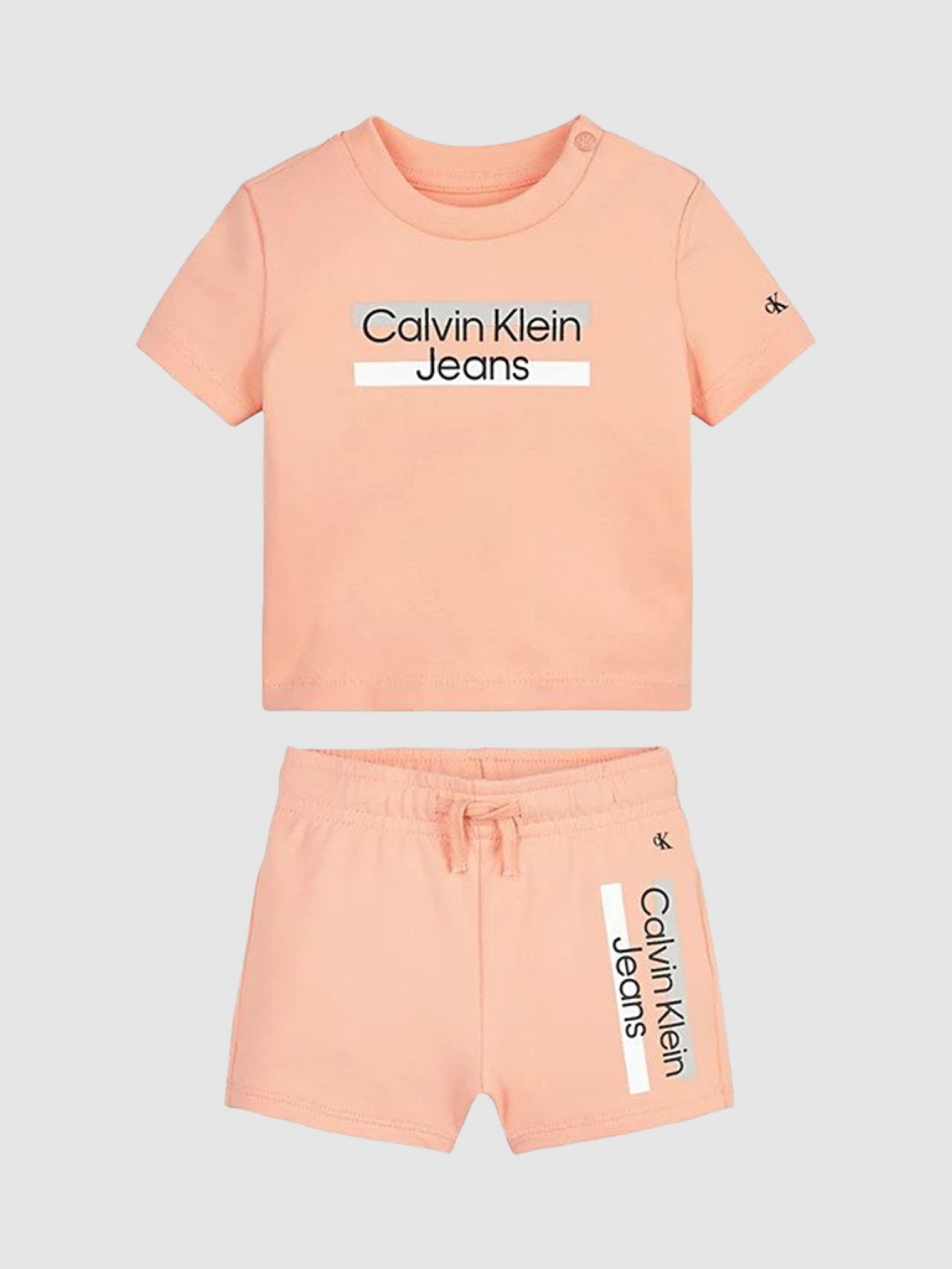 Conjunto Bebe Niña Calvin Klein