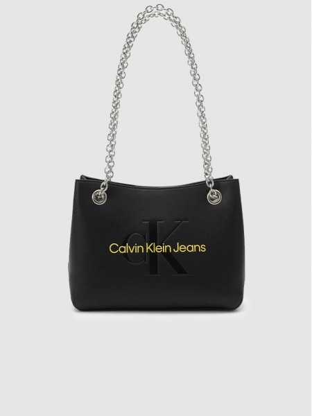 Bolso Mujer Negro Calvin Klein