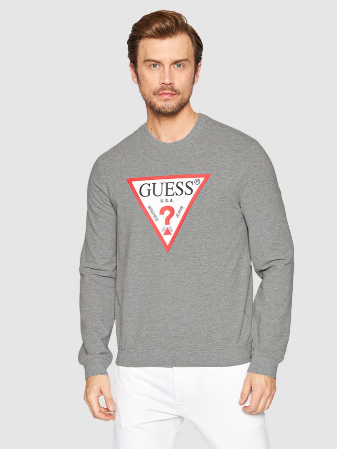 Sweatshirt Hombre Gris Guess