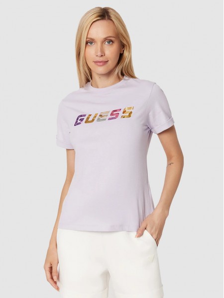 T-Shirt Mulher Chryssa Guess