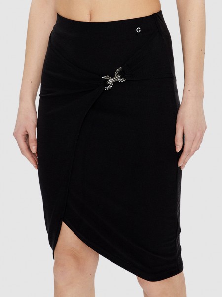 Skirt Woman Black Guess