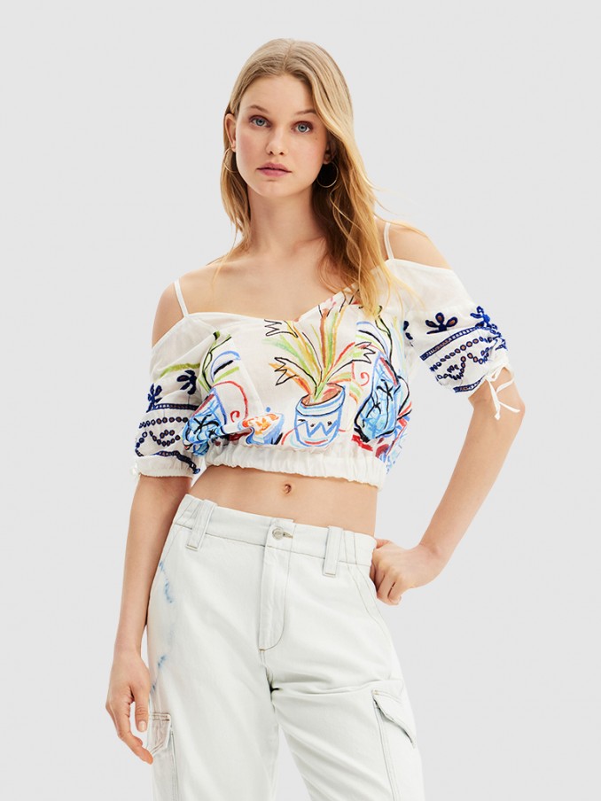 Top Mulher Vases Desigual