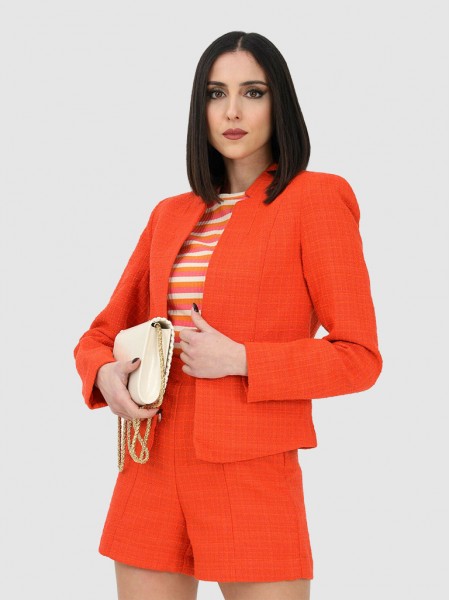 Blazer Mujer Naranja Only