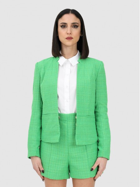 Blazer Mujer Verde Only