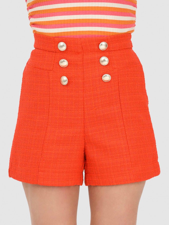 Shorts Woman Orange Only