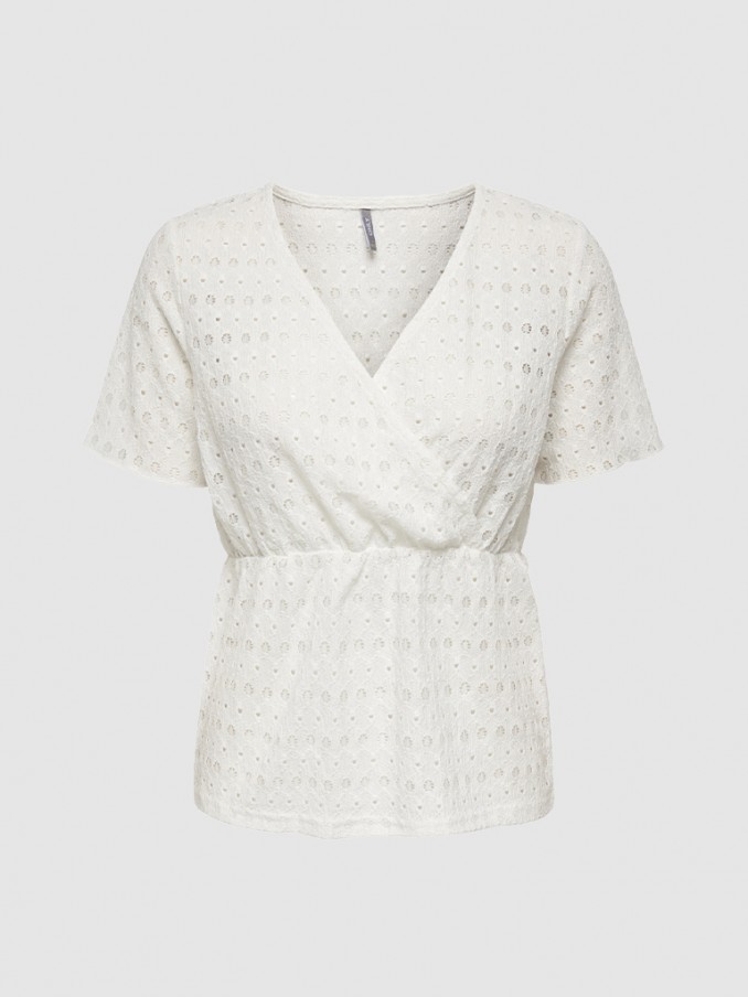 Blusa Mujer Blanco Only