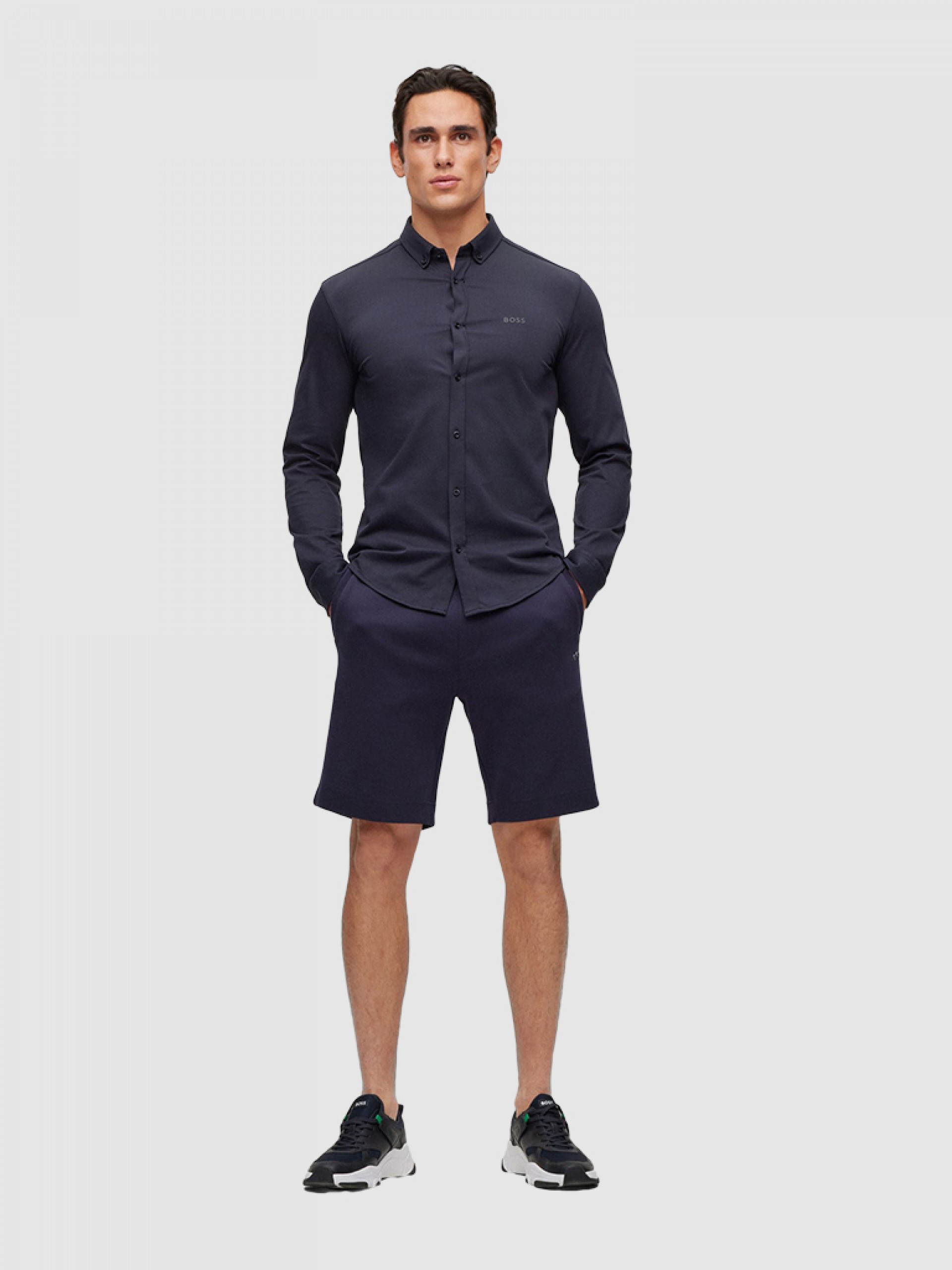Pantalones Cortos Hombre Boss - Green