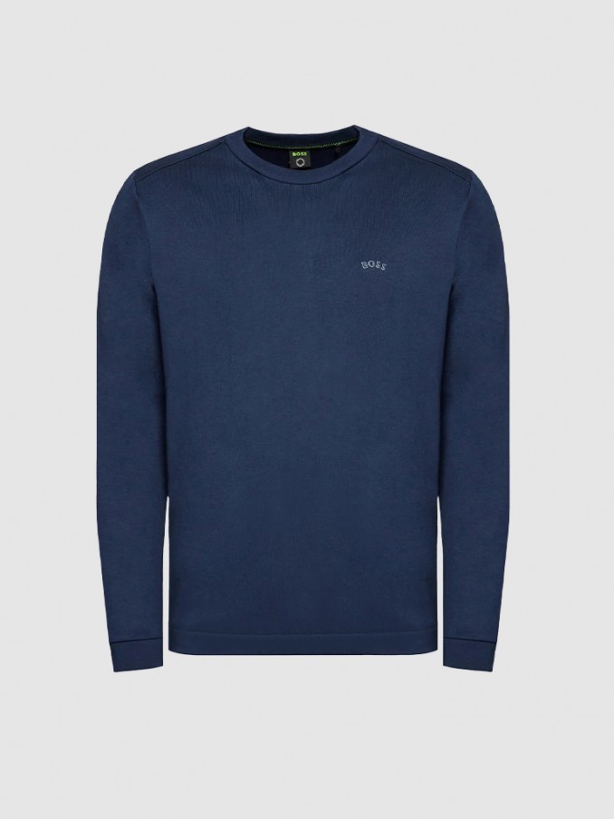 Sweatshirt Man Boss - Green