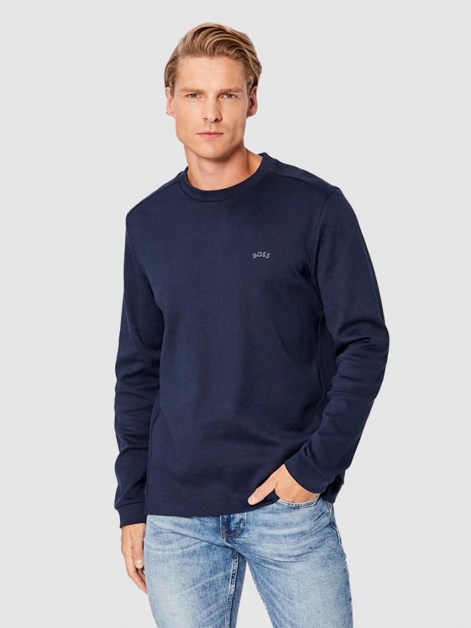 Sweatshirt Man Boss - Green