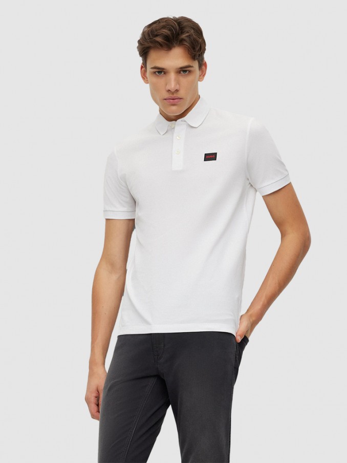 Polo Shirt Man White Hugo Boss