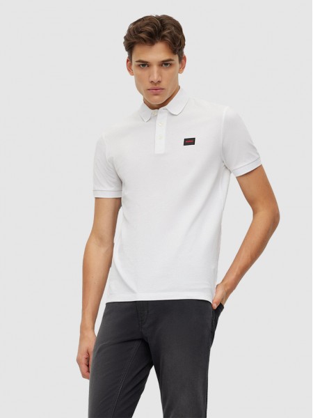 Polo Hombre Blanco Hugo Boss