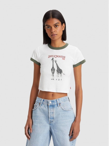 T-Shirt Mulher Graphic Levis