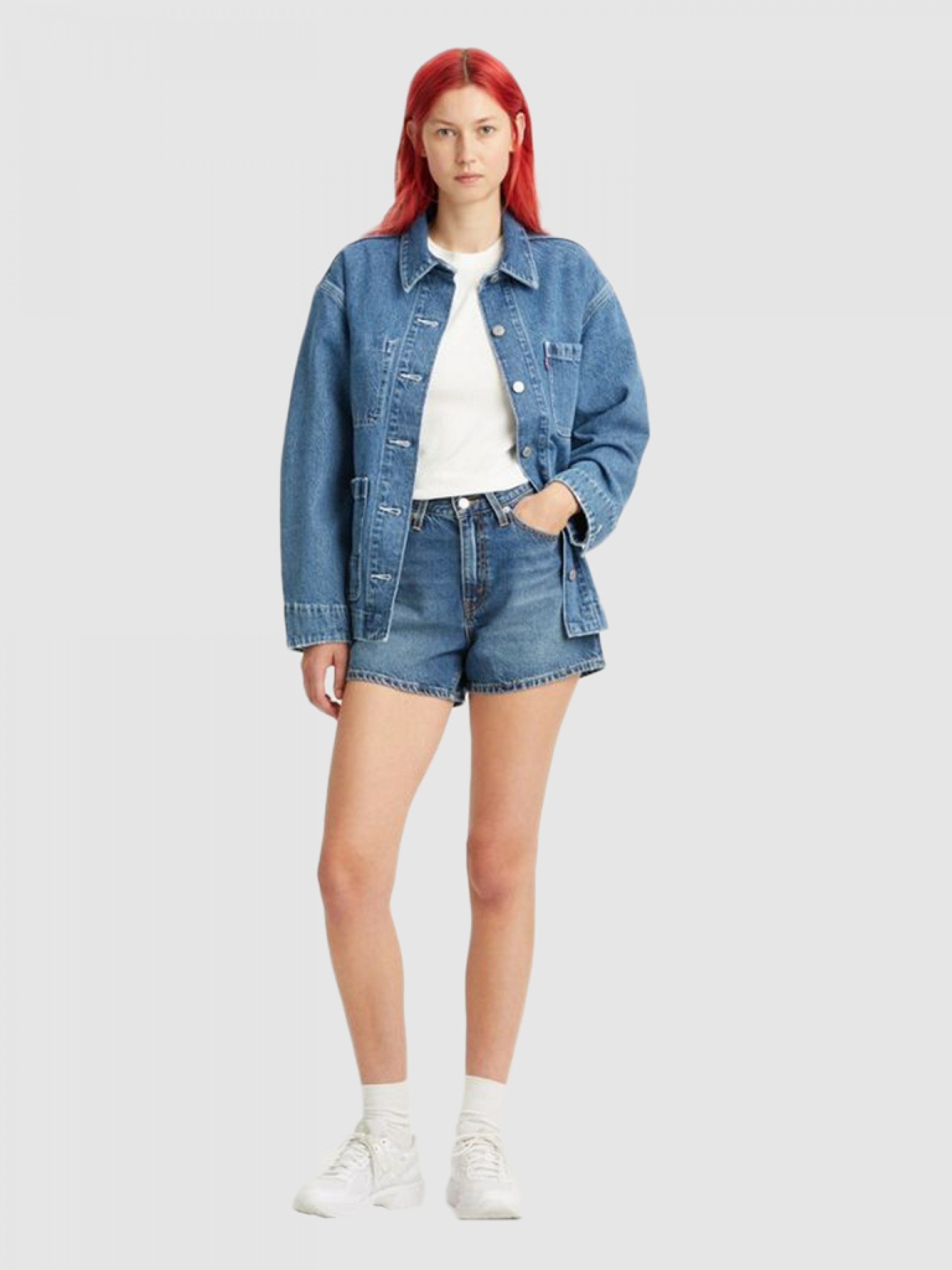 Pantalones Cortos Mujer Levis