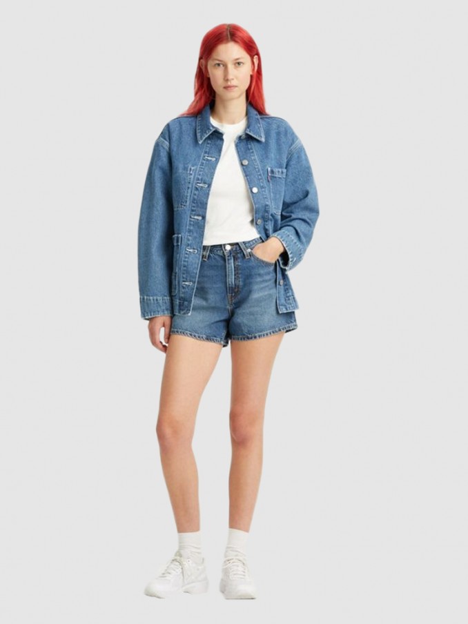 Pantalones Cortos Mujer Levis