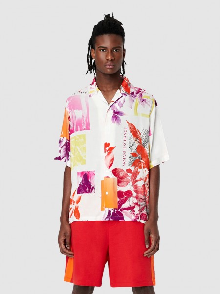 Camisa Hombre Multicolor Armani Exchange
