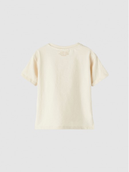 T-Shirt Boy Beige Name It T-Shirt Boy Beige Name It